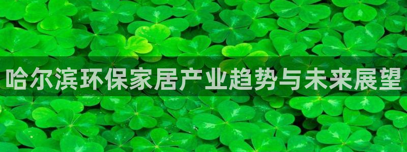 杏耀平台代理登录网址查询：哈尔滨环保家居产业趋势与未来展望